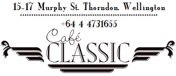 Cafe Classic Ph# +64 4 4731655, 15-17 Murphy St, Thorndon, Wellington